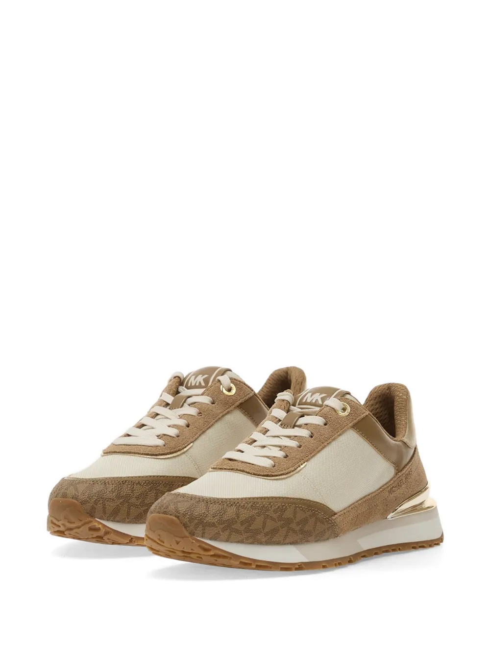 Michael Kors Sneakers met monogramprint Bruin