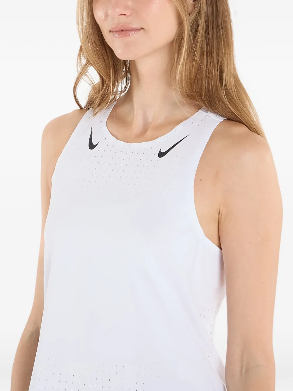 Nike Aero Swift tanktop Wit