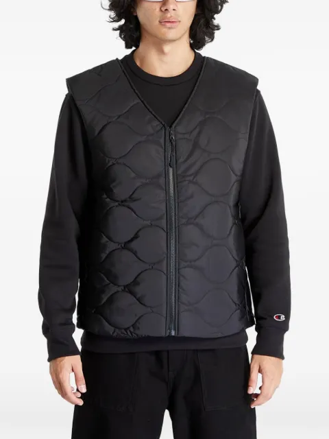 Urban Classics zip-fastening quilted gilet