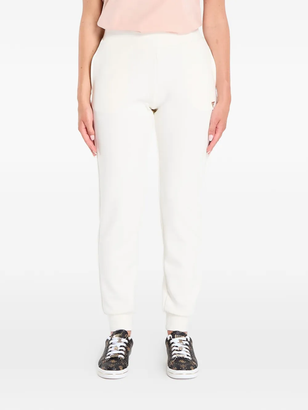 GUESS USA logo-detail track pants - Toni neutri
