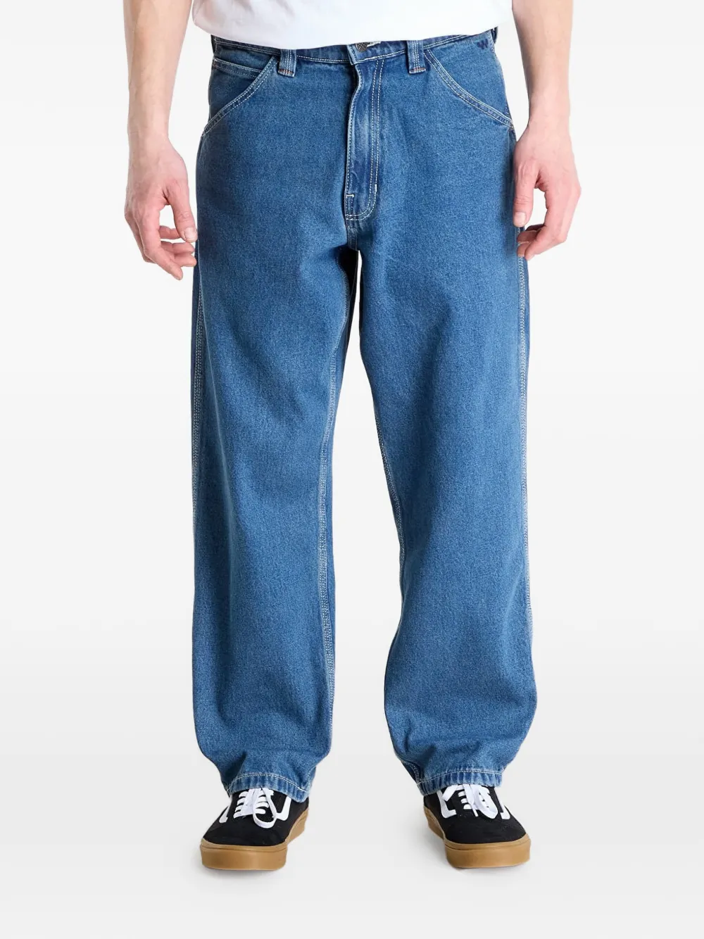 Vans Jeans mit Kontrastnähten - Blau
