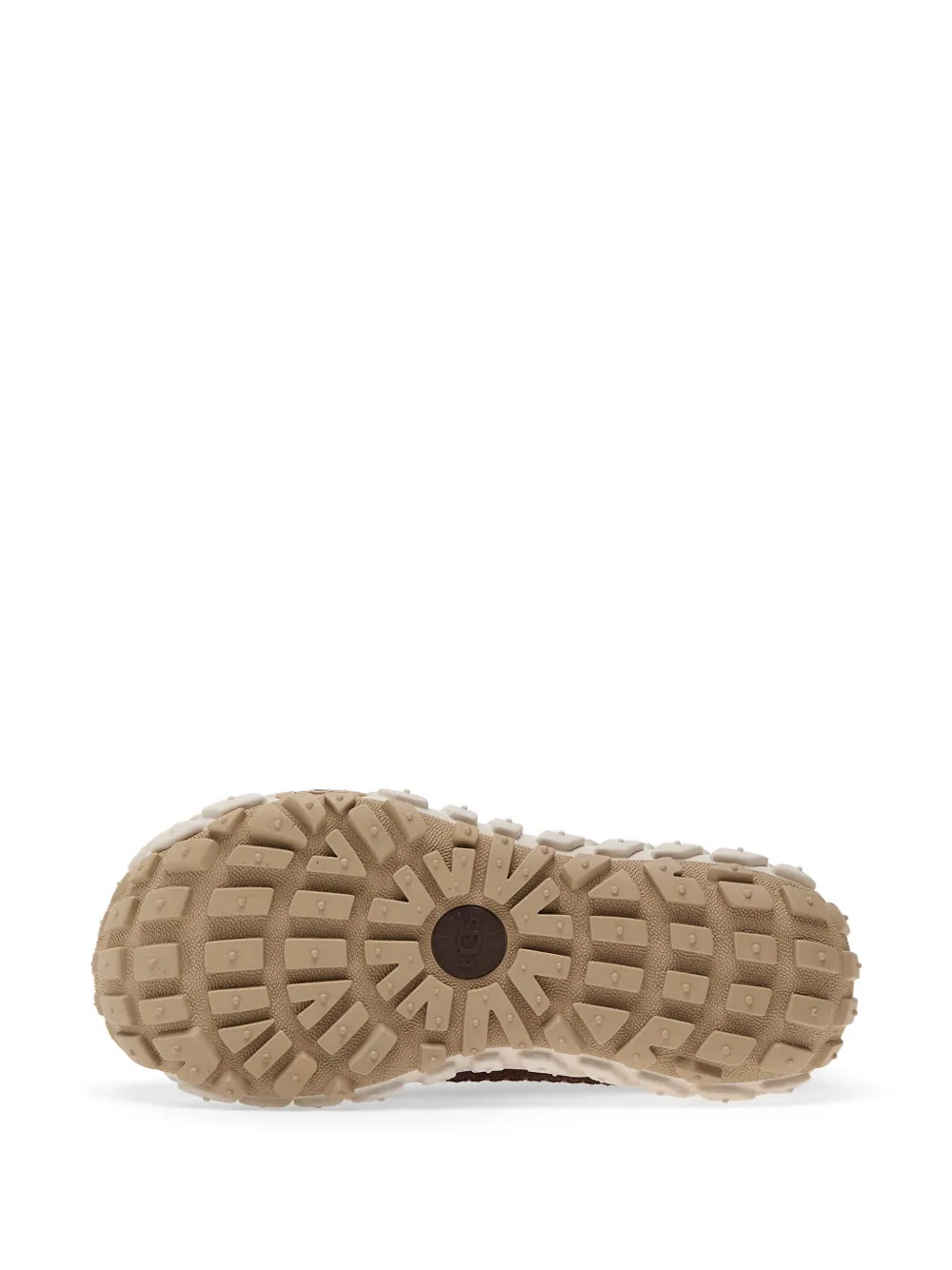 UGG Venture Daze suède slippers met borduurwerk Beige