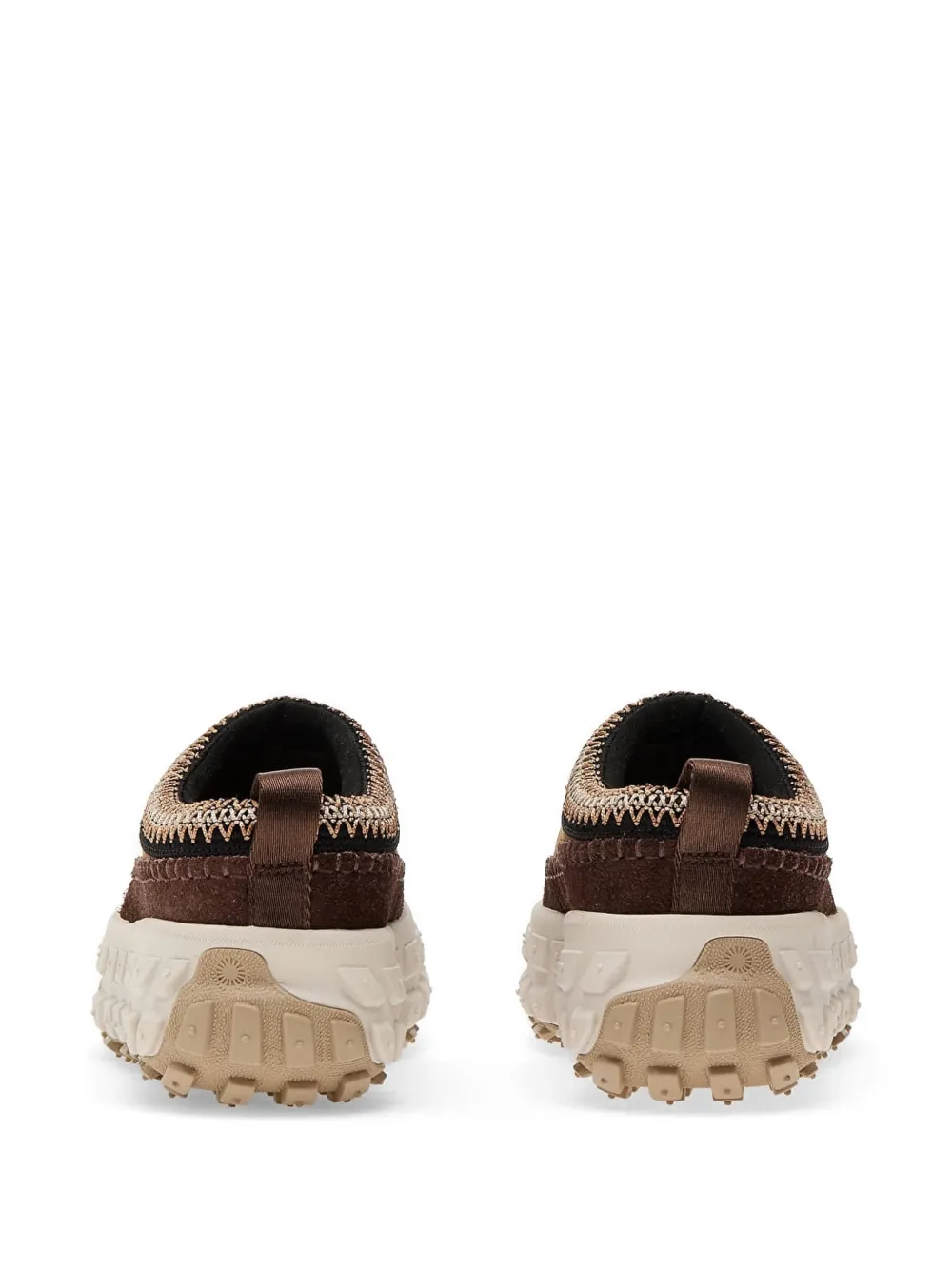 UGG Venture Daze suède slippers met borduurwerk Beige