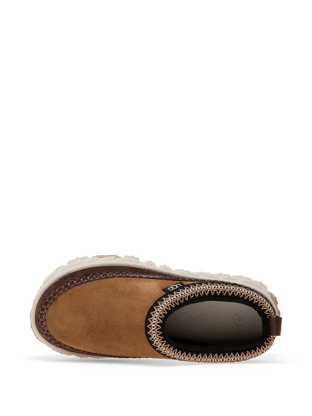 UGG Venture Daze suède slippers met borduurwerk Beige