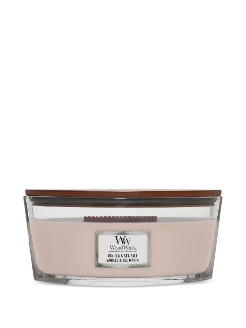 WoodWick Ellipse vanilla & sea salt candle