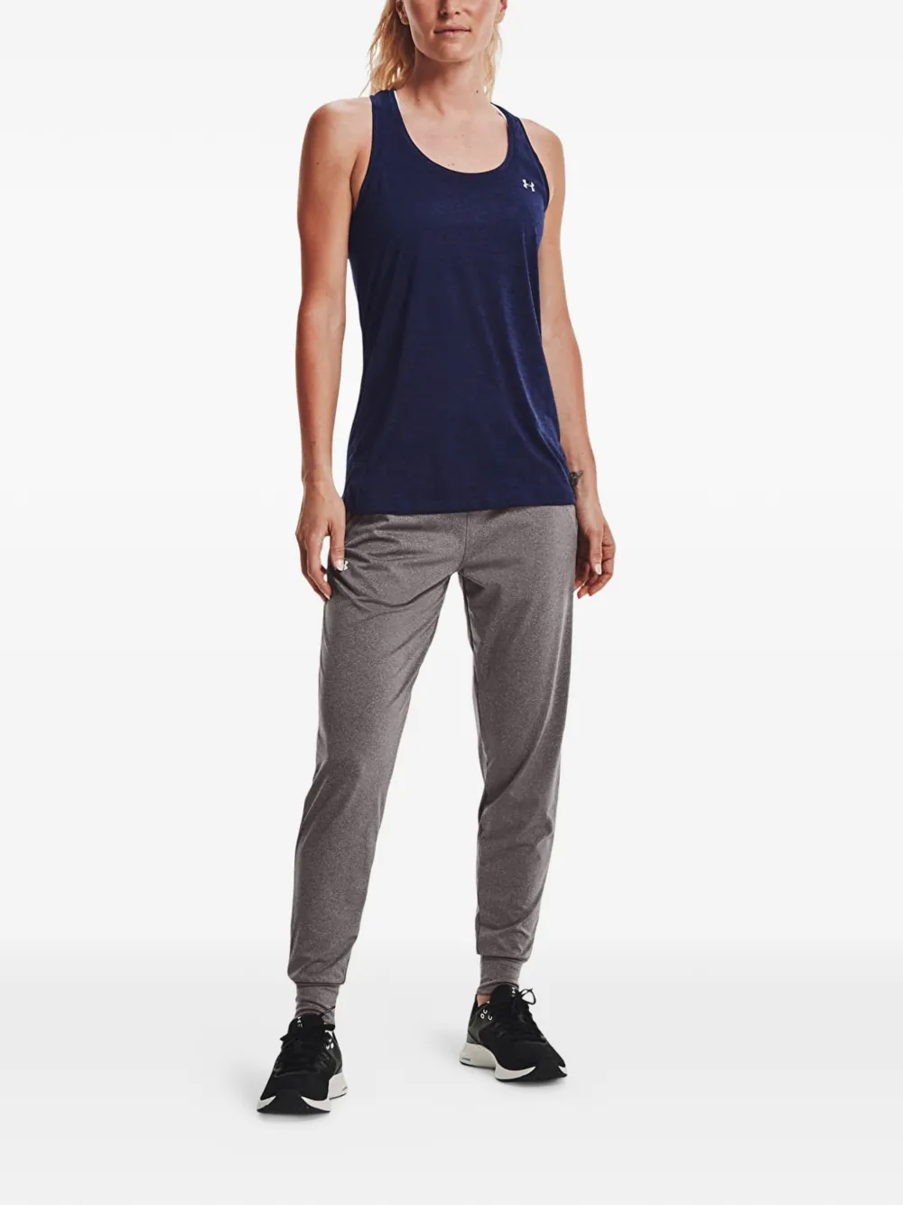 Under Armour Trainingsbroek met trekkoordtaille Grijs