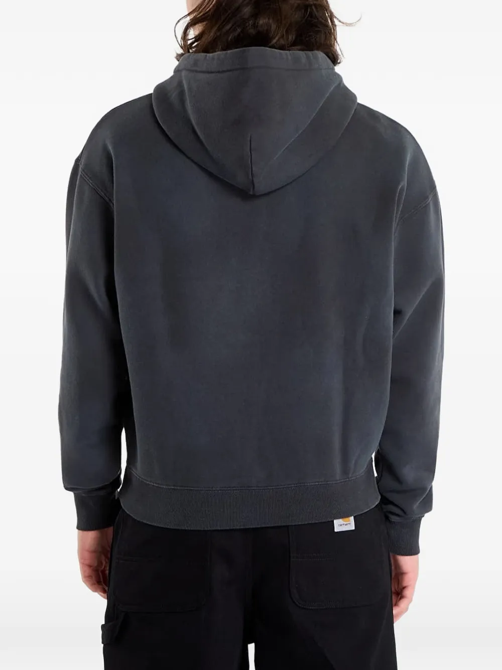 GUESS USA Baker hoodie met logo Grijs