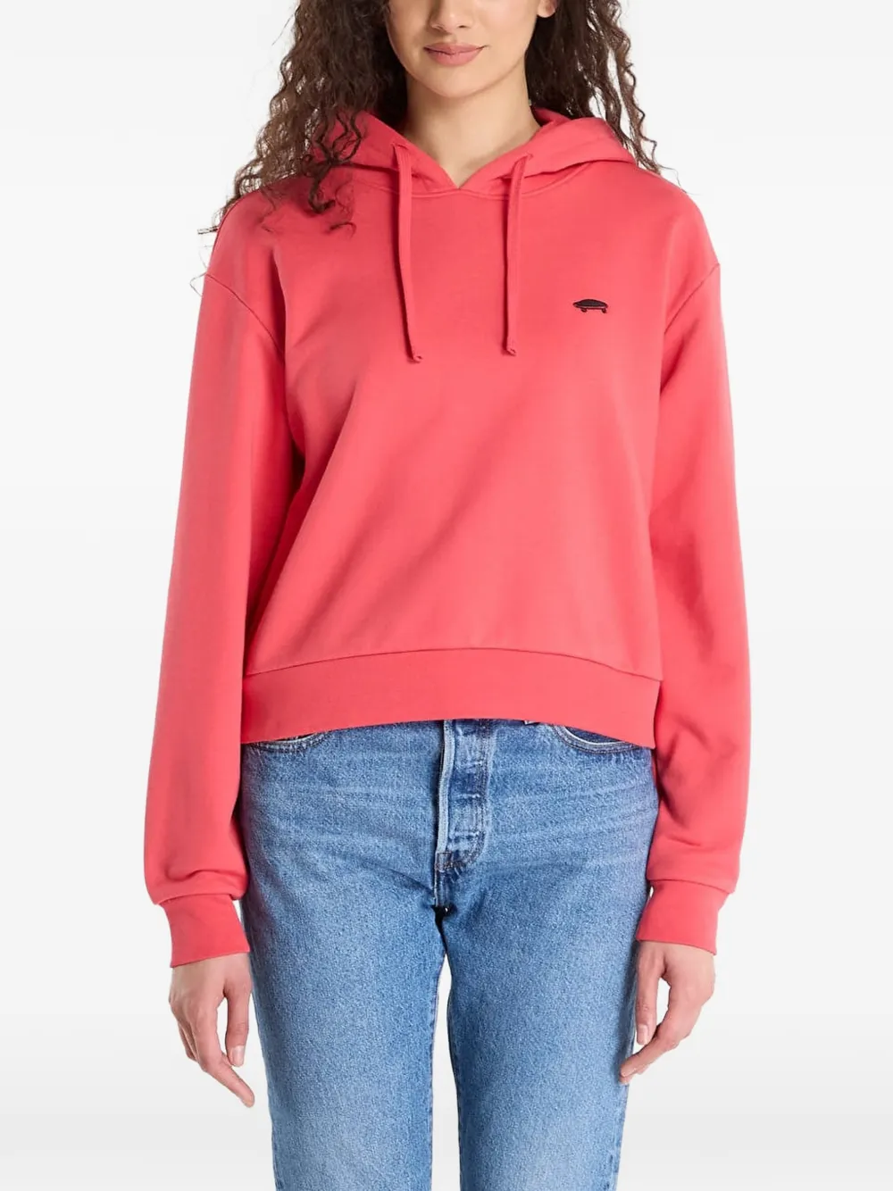 Vans Salton logo-embroidered hoodie - Rosa