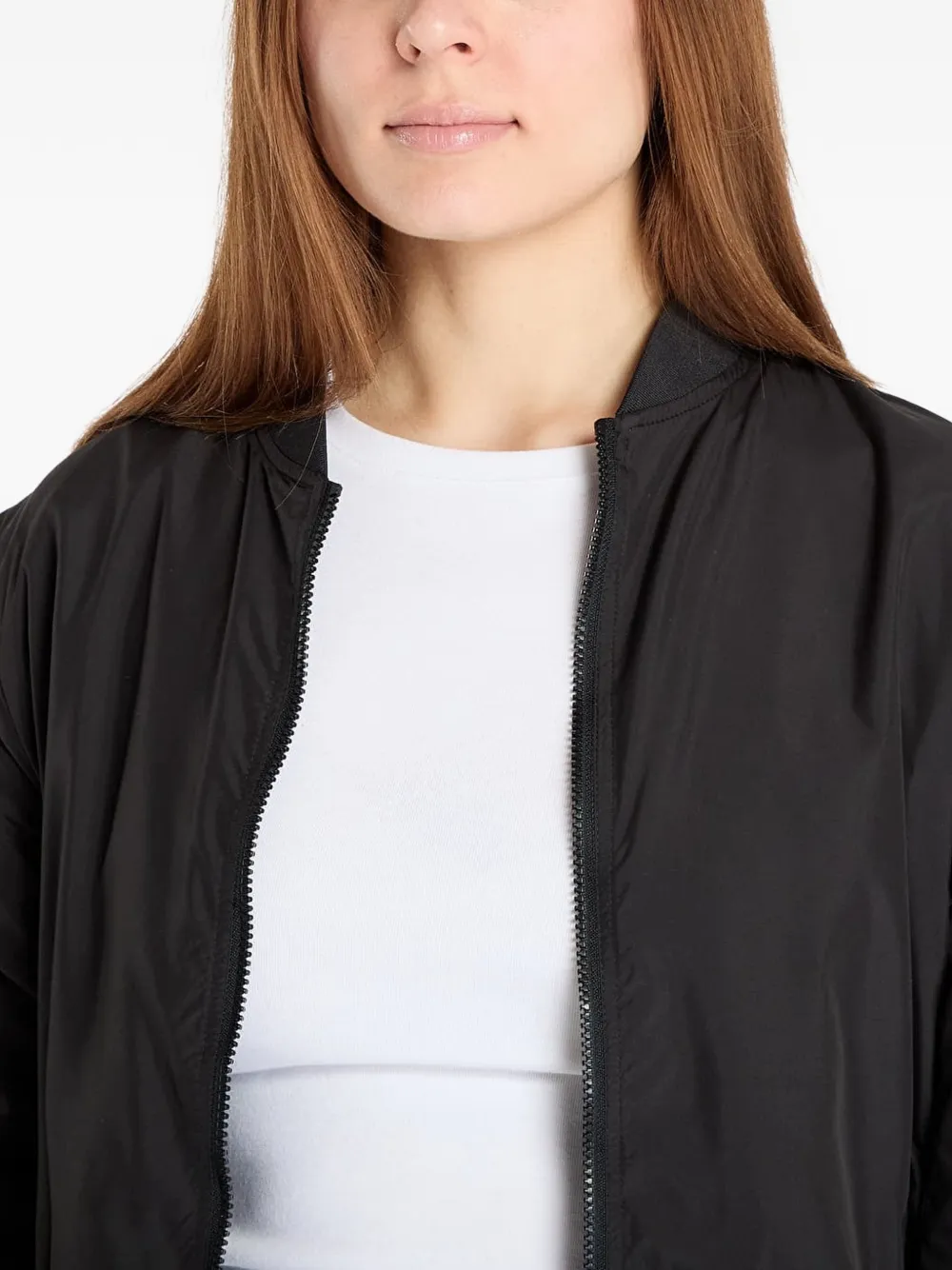 Urban Classics Bomberjack met rits Zwart
