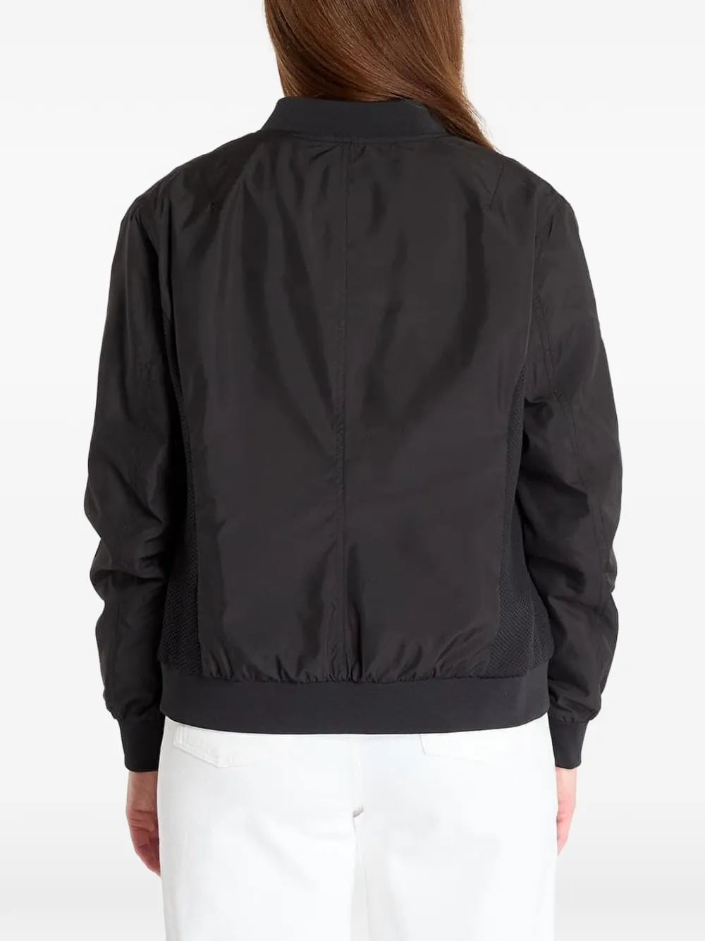 Urban Classics Bomberjack met rits Zwart