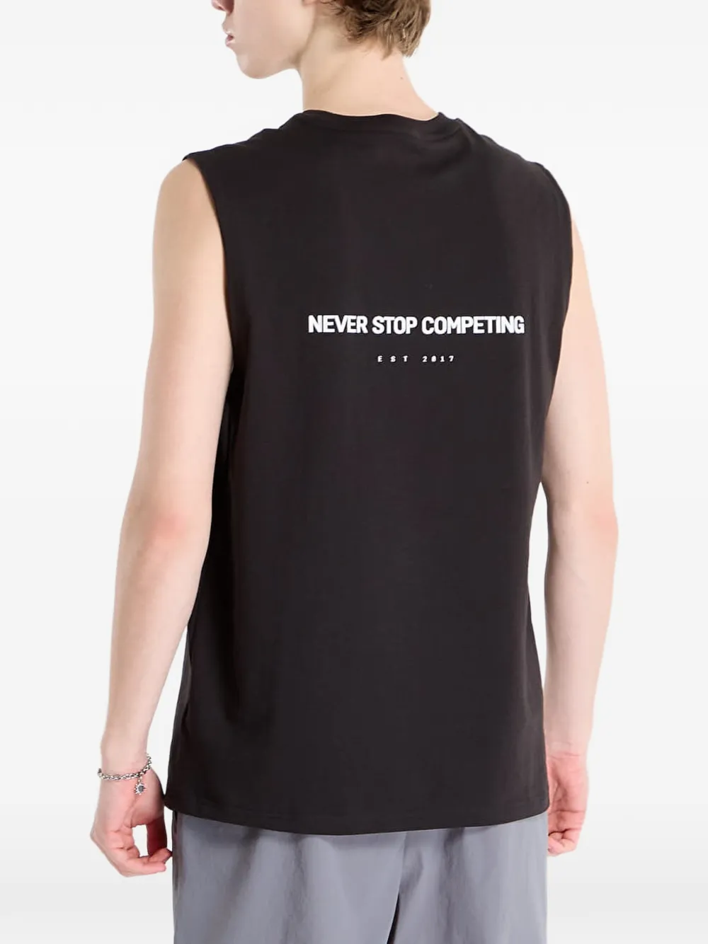 PUMA x Hyrox tanktop met logoprint Zwart