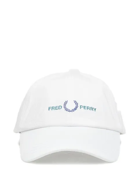 Fred Perry logo-embroidered cap