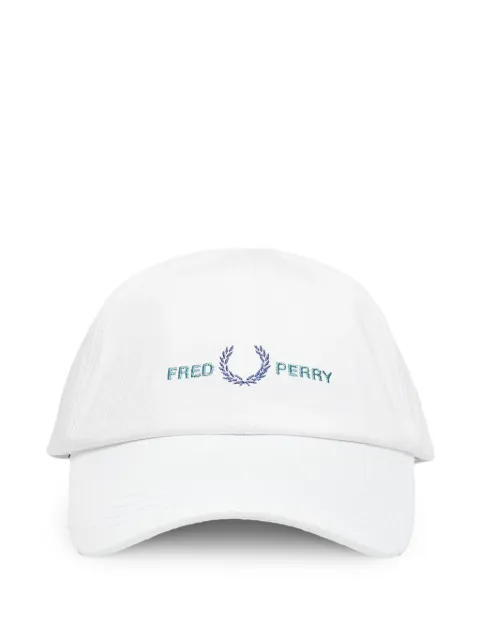 Fred Perry twill logo cotton cap