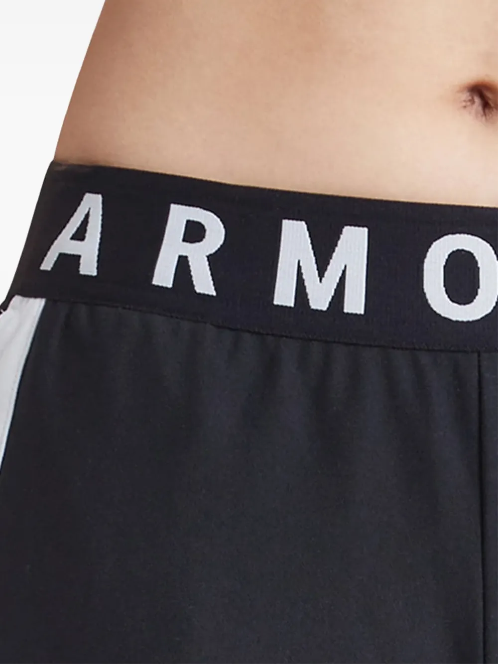 Under Armour Shorts met logoprint Zwart