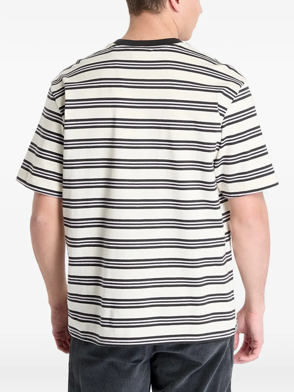 GUESS USA T-shirt met geborduurd logo Beige