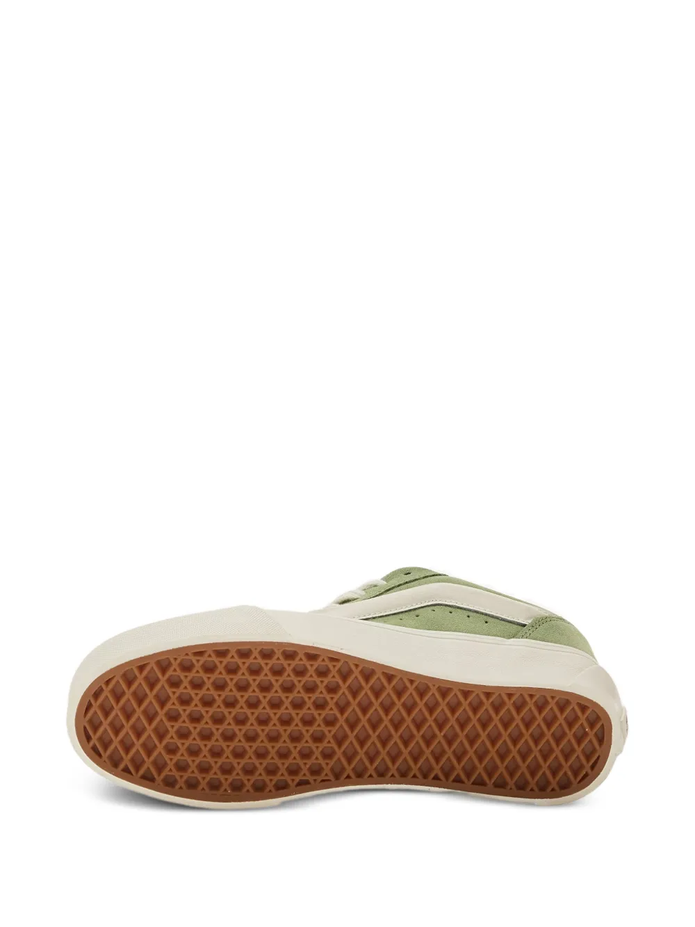 Vans Knu Skool suède sneakers met zijstreep Groen