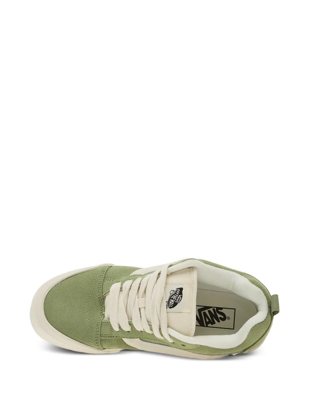 Vans Knu Skool suède sneakers met zijstreep Groen