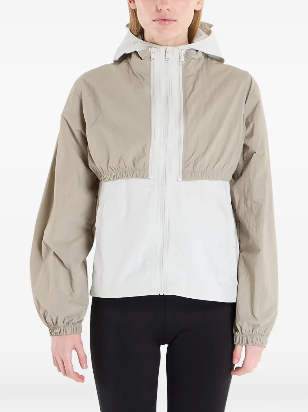 Under Armour colour-block hooded jacket