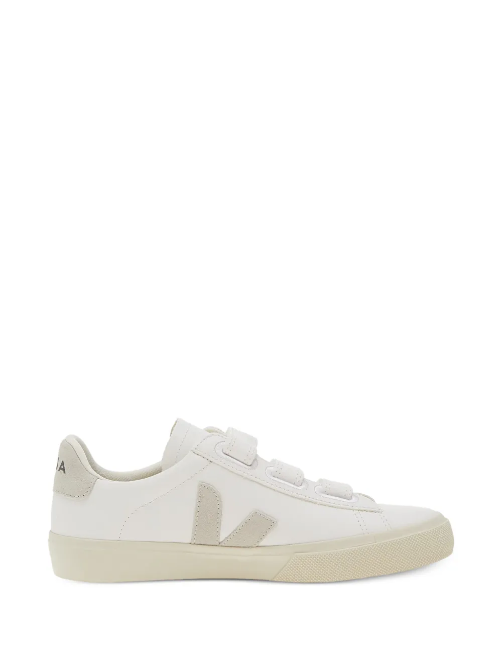 VEJA touch-strap leather sneakers - Bianco