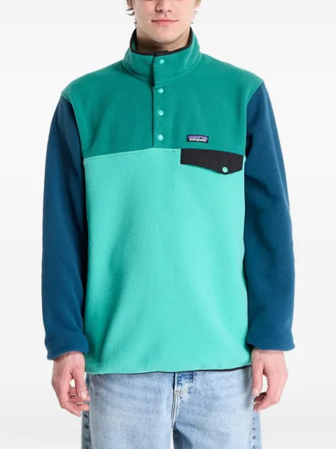 Patagonia Lightweight Synchilla Snap-T Fleece colour-block sweater