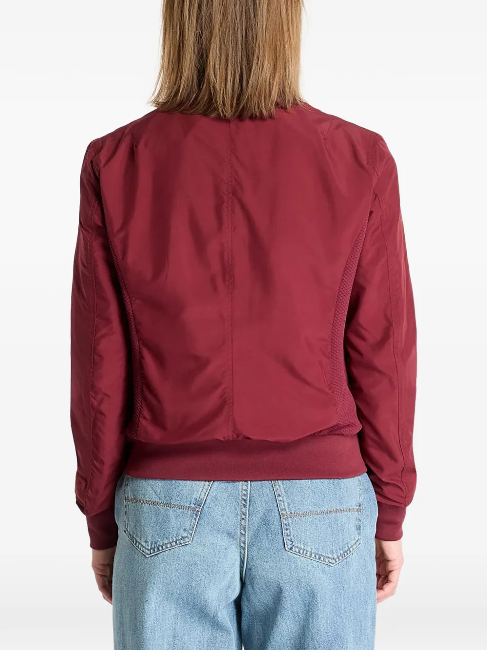 Urban Classics Bomberjack met rits Rood