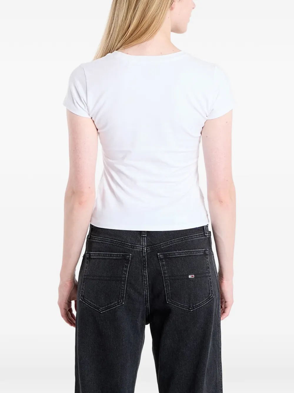 GUESS USA cherry-embellished T-shirt Wit