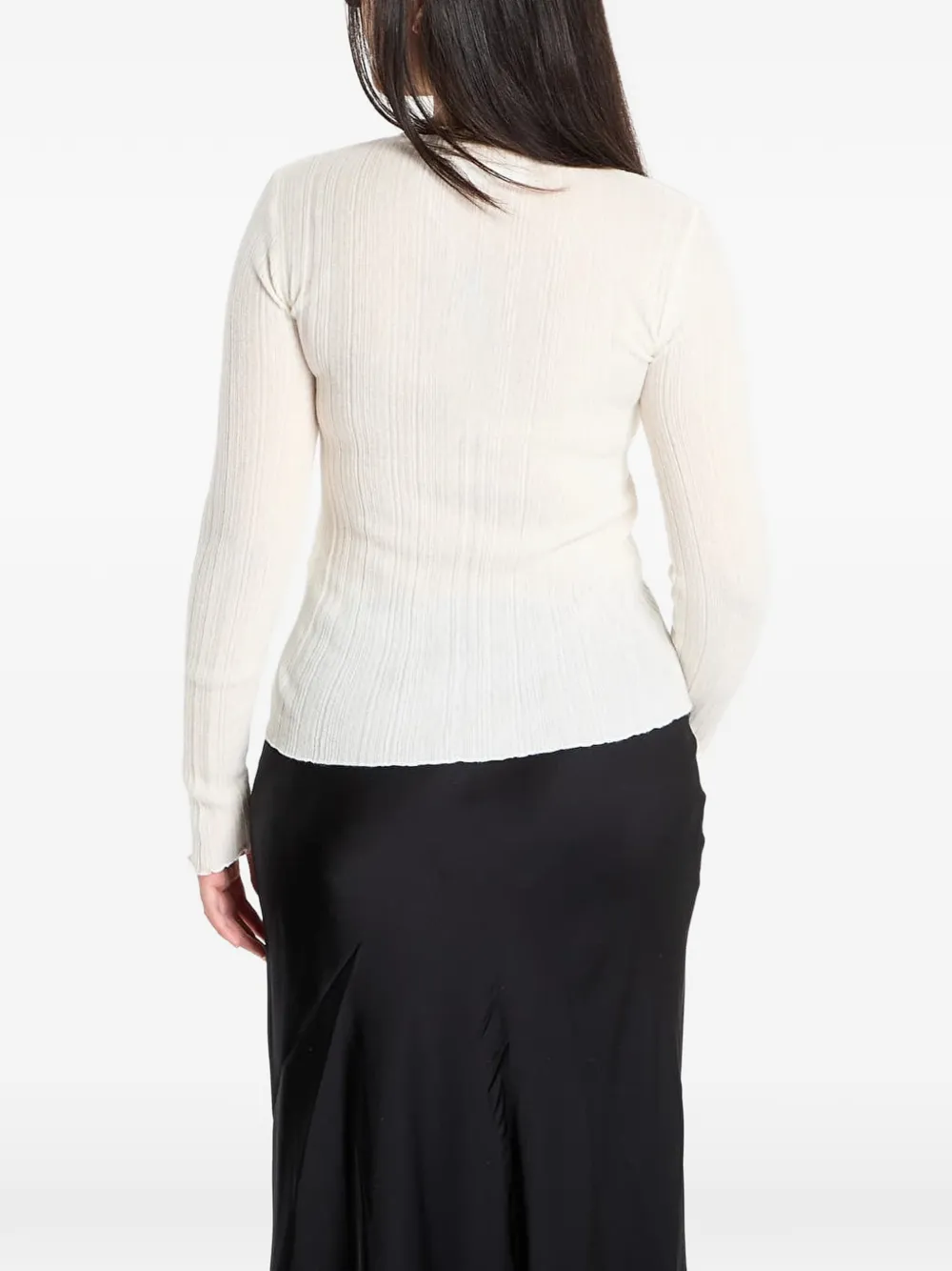 Samsoe & Samsoe High-neck T-shirt In White