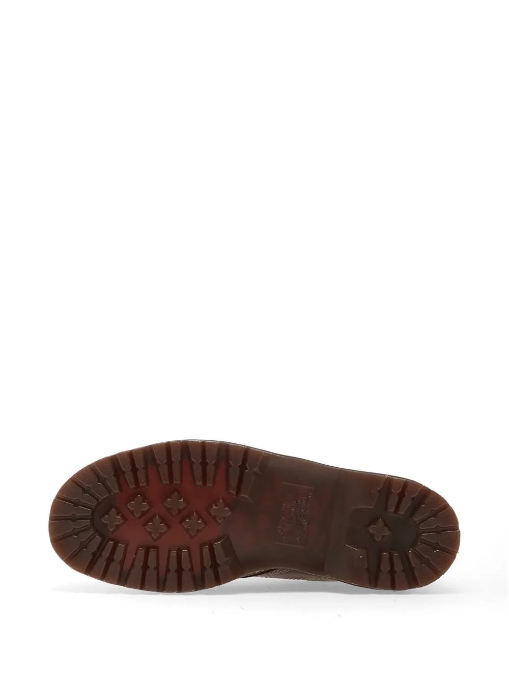 Dr Martens Lowell derby schoenen met contrasterend stiksel Bruin