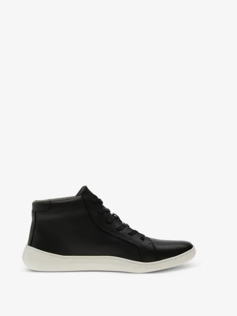 Skinners Moonwalker high-top leather sneakers