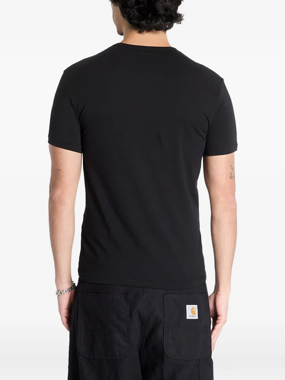 Ea7 Emporio Armani Twee T-shirts met ronde hals Wit