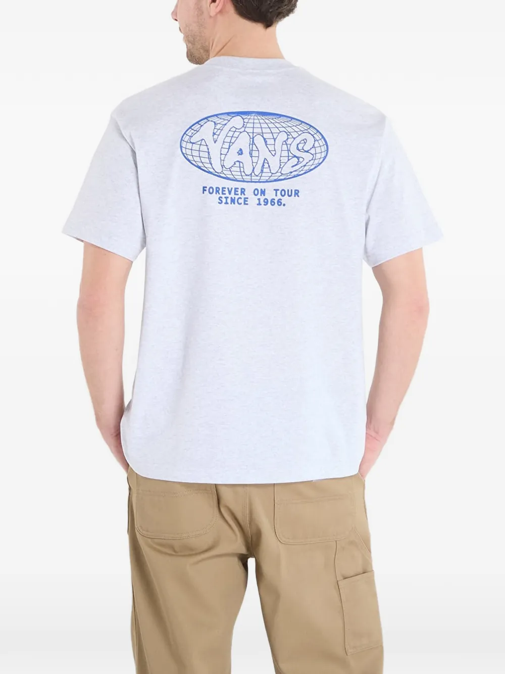 Vans World Tour T-shirt Grijs