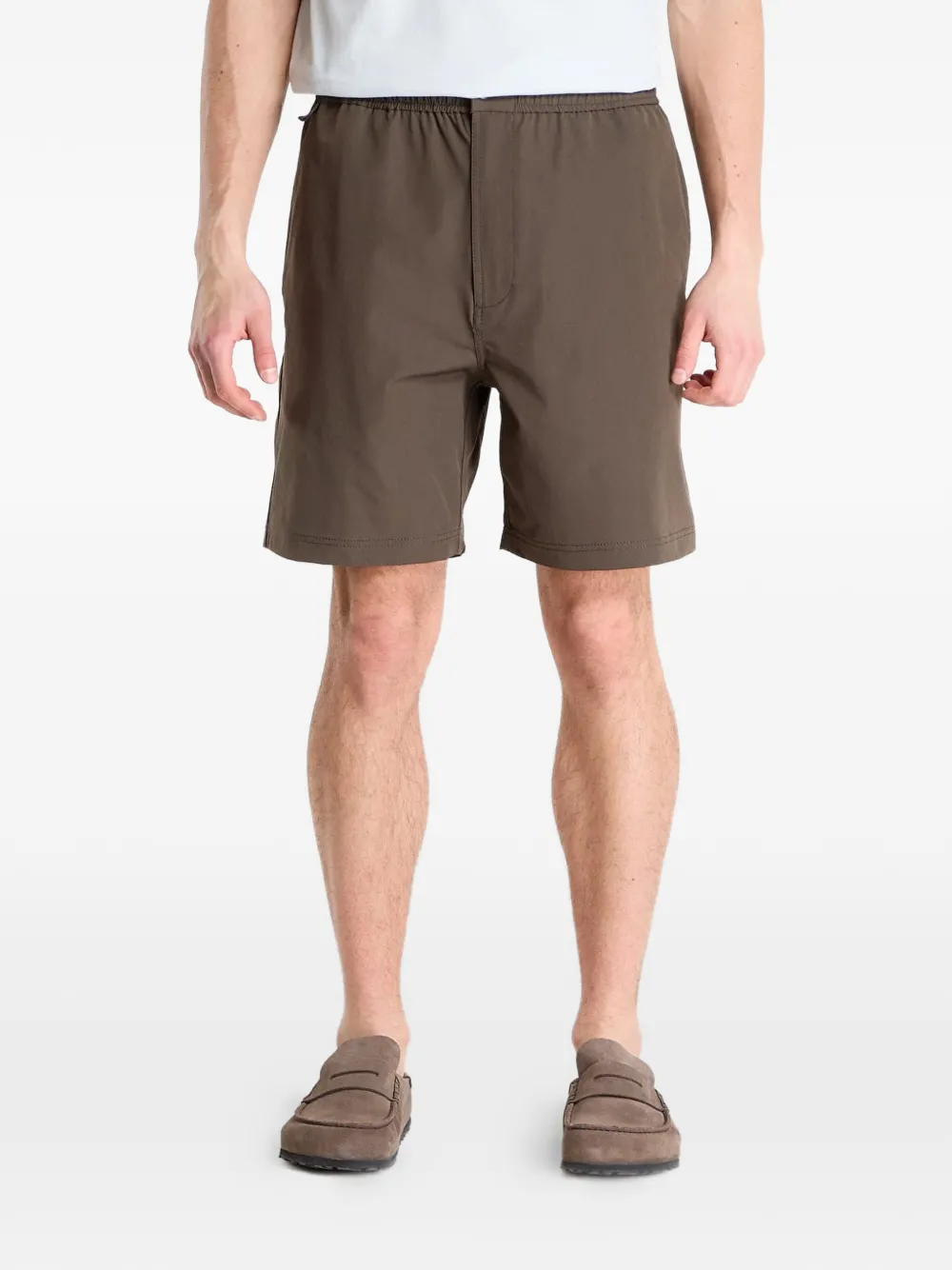 SAMSOE SAMSOE X Shorts elasticated-waistband shorts - Brown