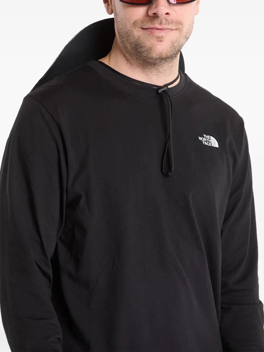 The North Face T-shirt met logoprint Zwart