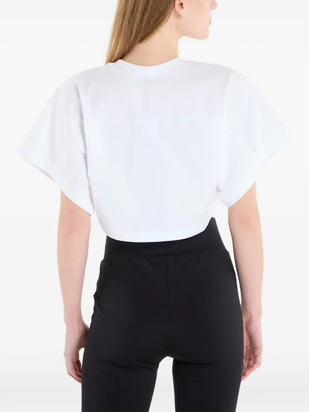 Under Armour Cropped T-shirt Wit