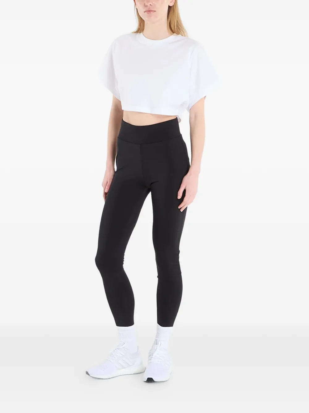 Under Armour Cropped T-shirt Wit