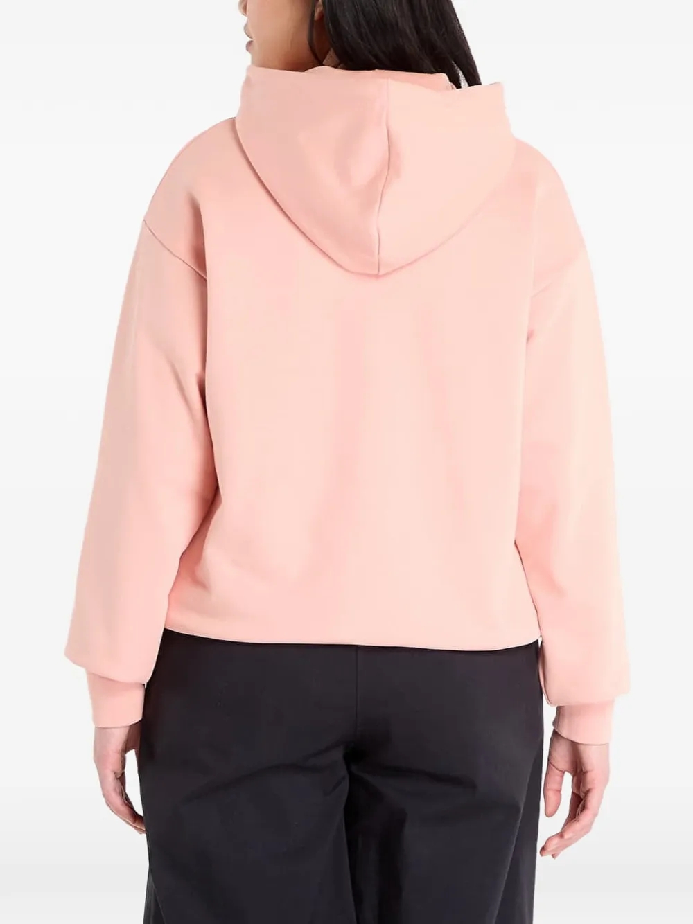Lacoste Katoenen hoodie Roze