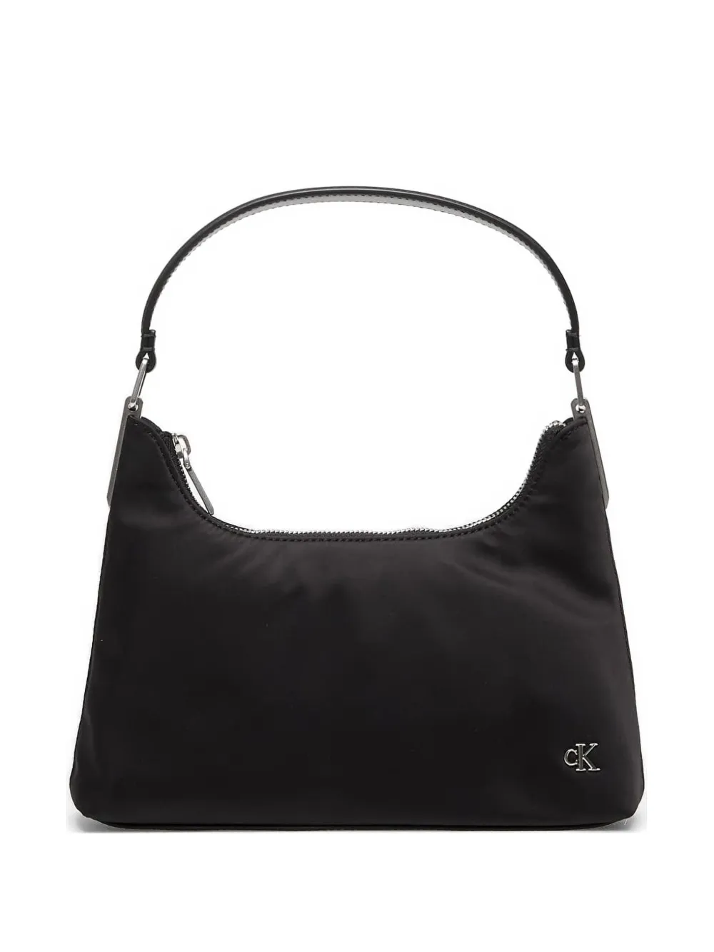 Calvin Klein logo-plaque shoulder bag - Nero