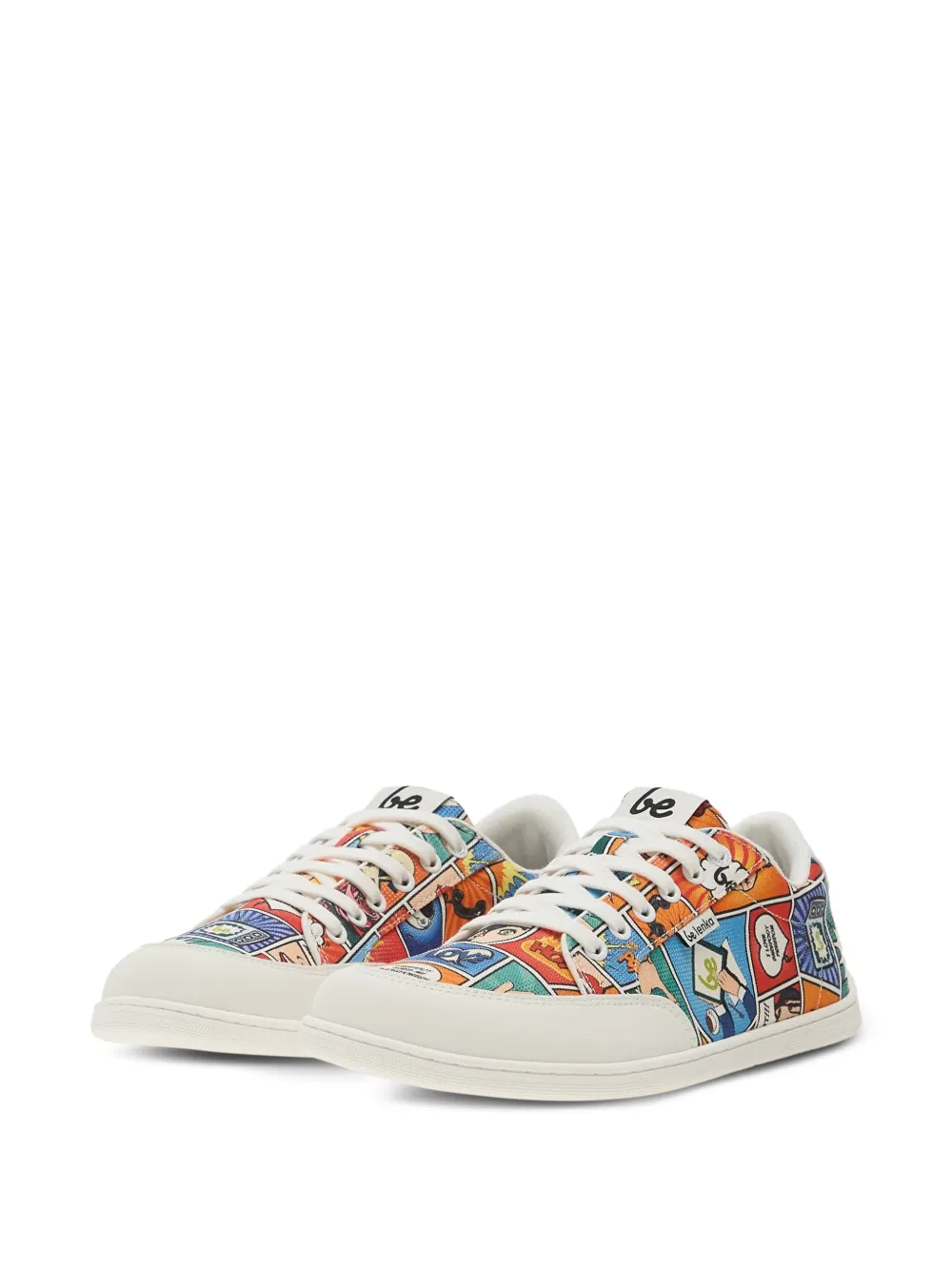 Be Lenka Rebound sneakers met stripprint Beige