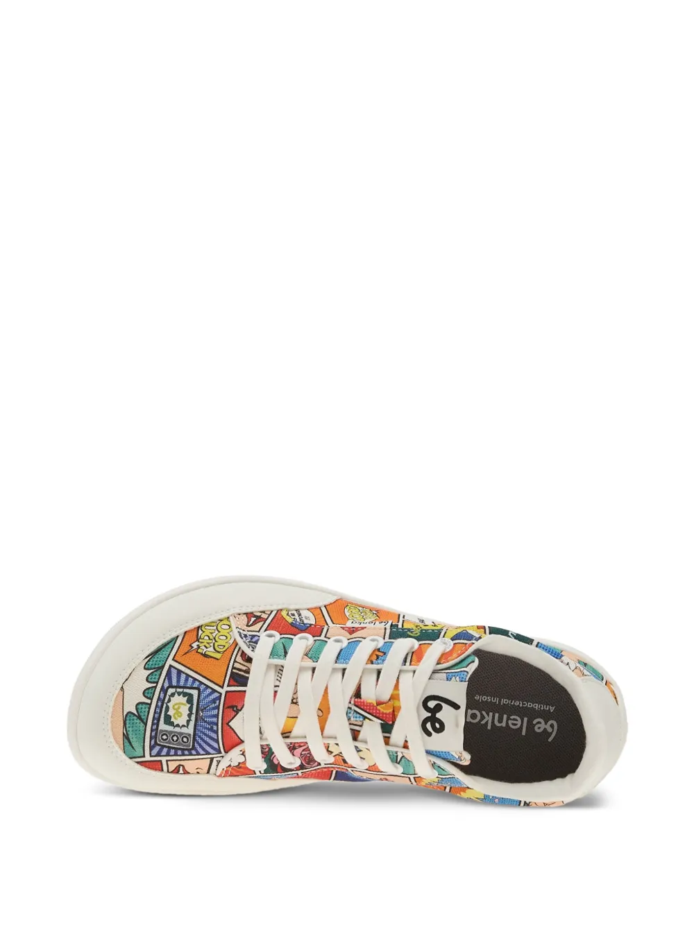 Be Lenka Rebound sneakers met stripprint Beige