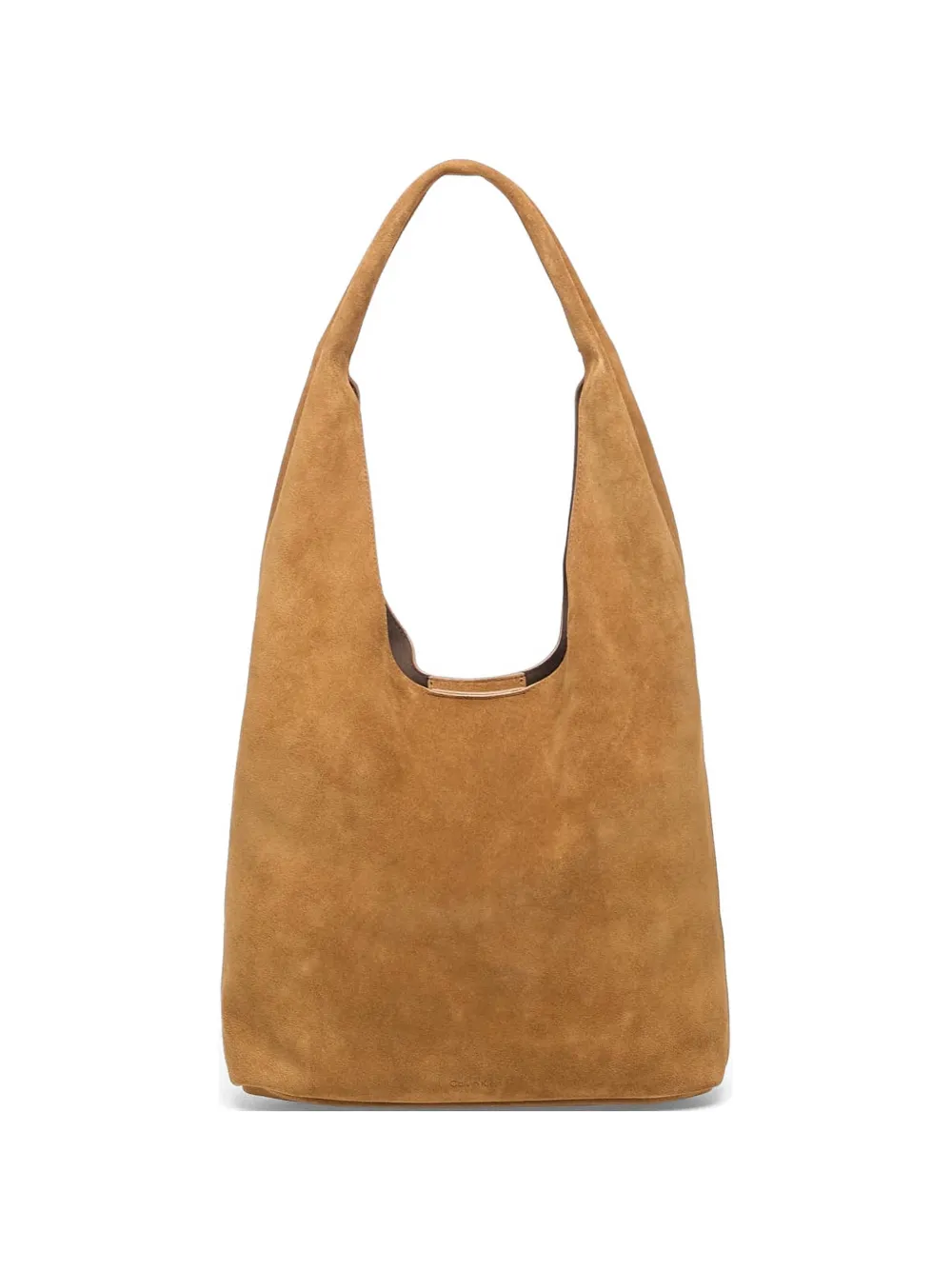 Calvin Klein suede shoulder bag - Toni neutri