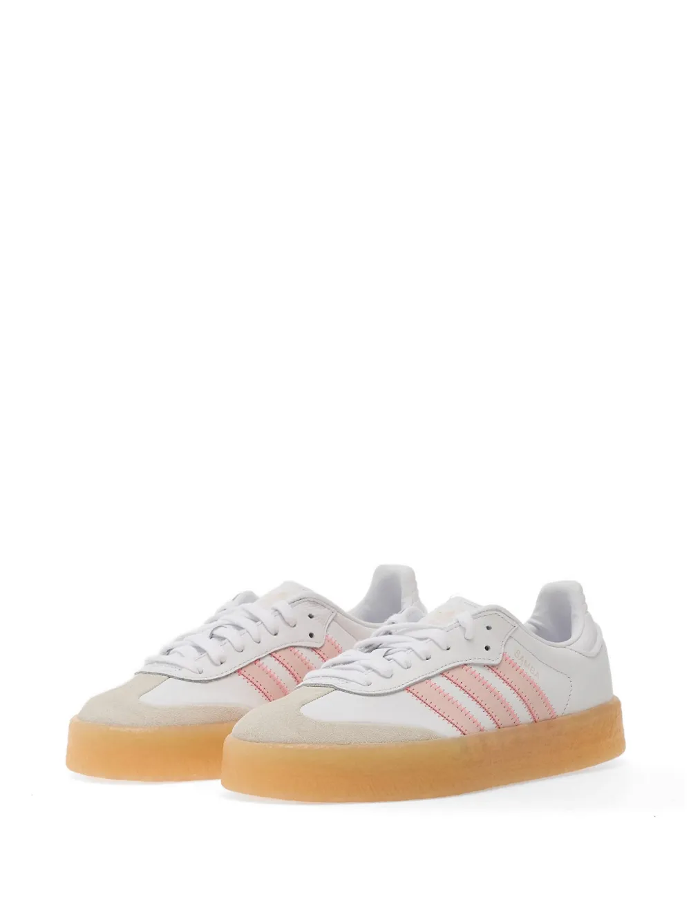 adidas Sambae leren sneakers Wit