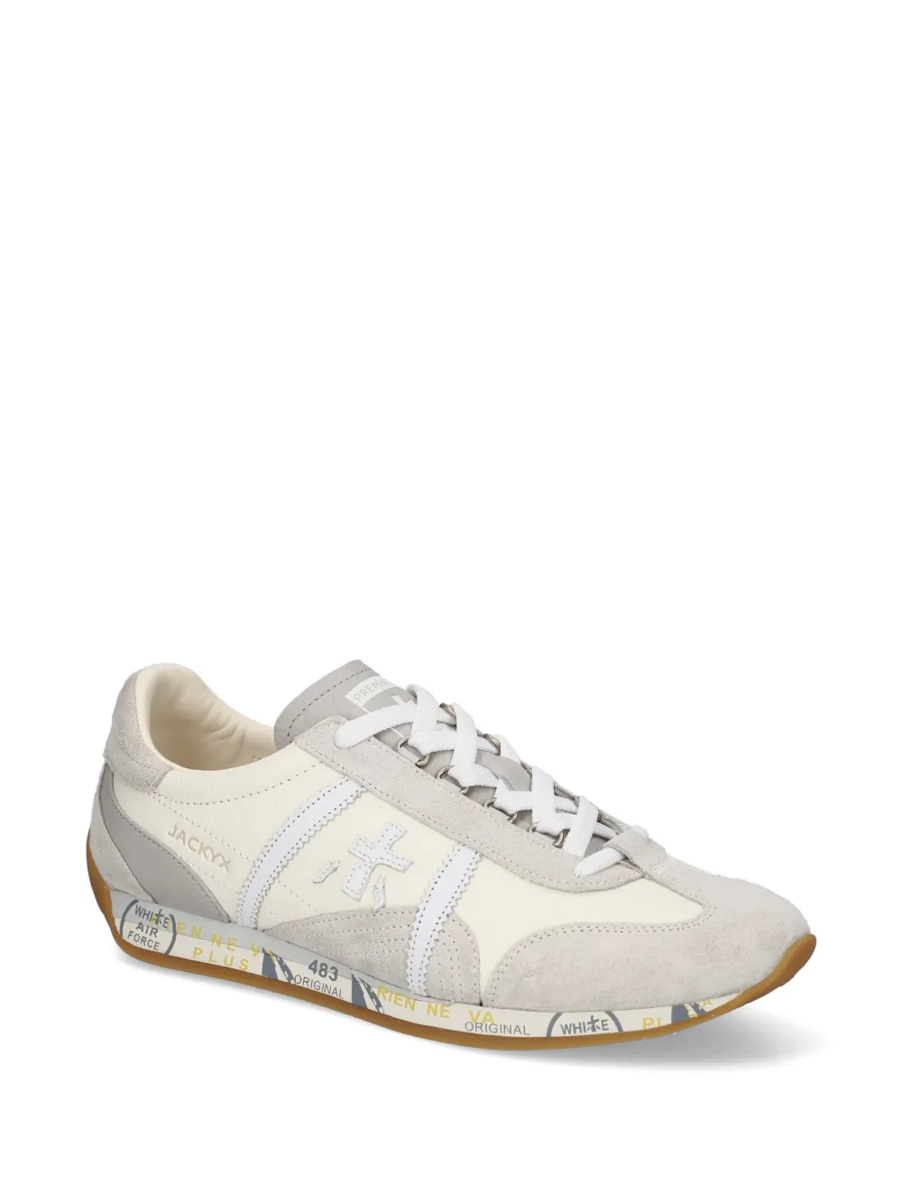 Premiata Jackyx leather sneakers Wit