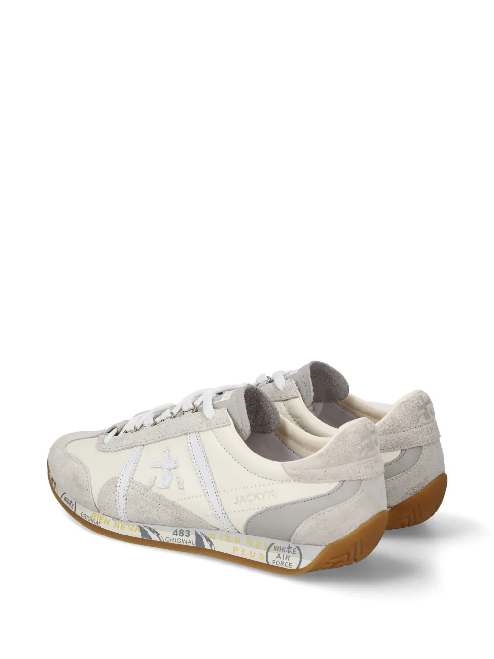 Premiata Jackyx leather sneakers Wit