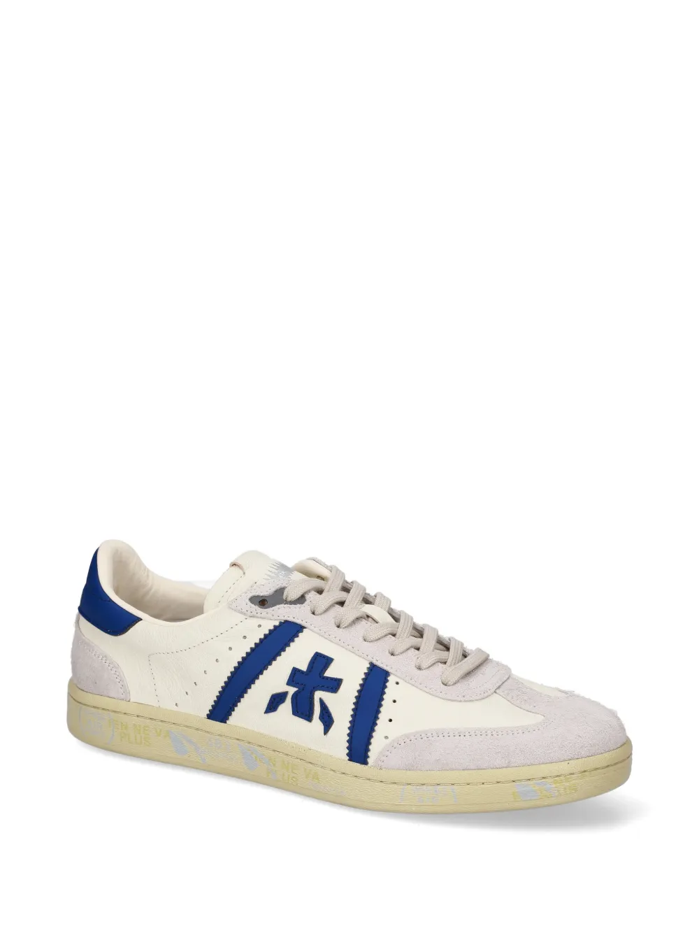 Premiata Bonnie logo-patch sneakers Beige