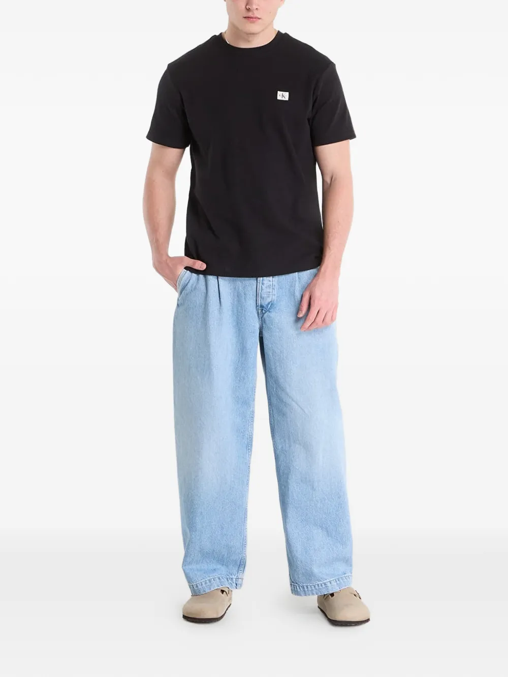  Calvin Klein Jeans Vaqueros Con Pinzas - Azul 