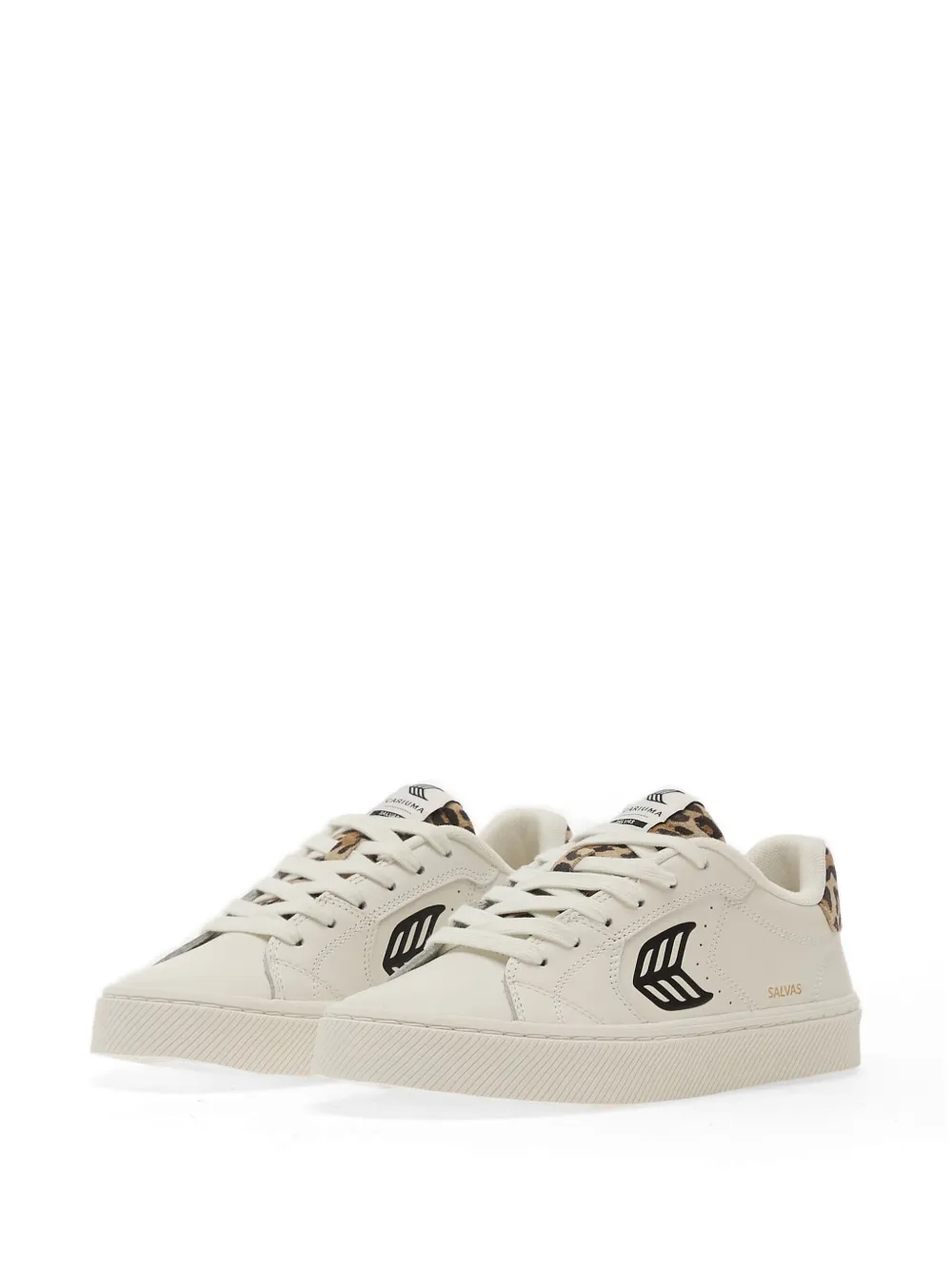 Cariuma Salvas sneakers met luipaardprint Beige
