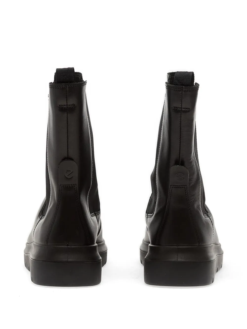 ECCO Nouvelle Chelsea laarzen met elastisch vlak Zwart