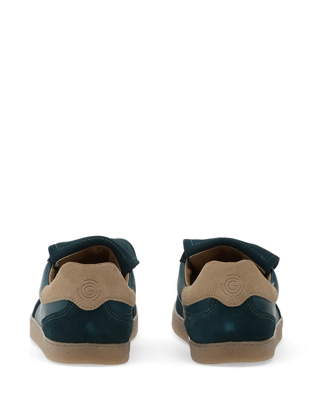 GROUNDS Sneakers met suède afwerking en vlakken Blauw