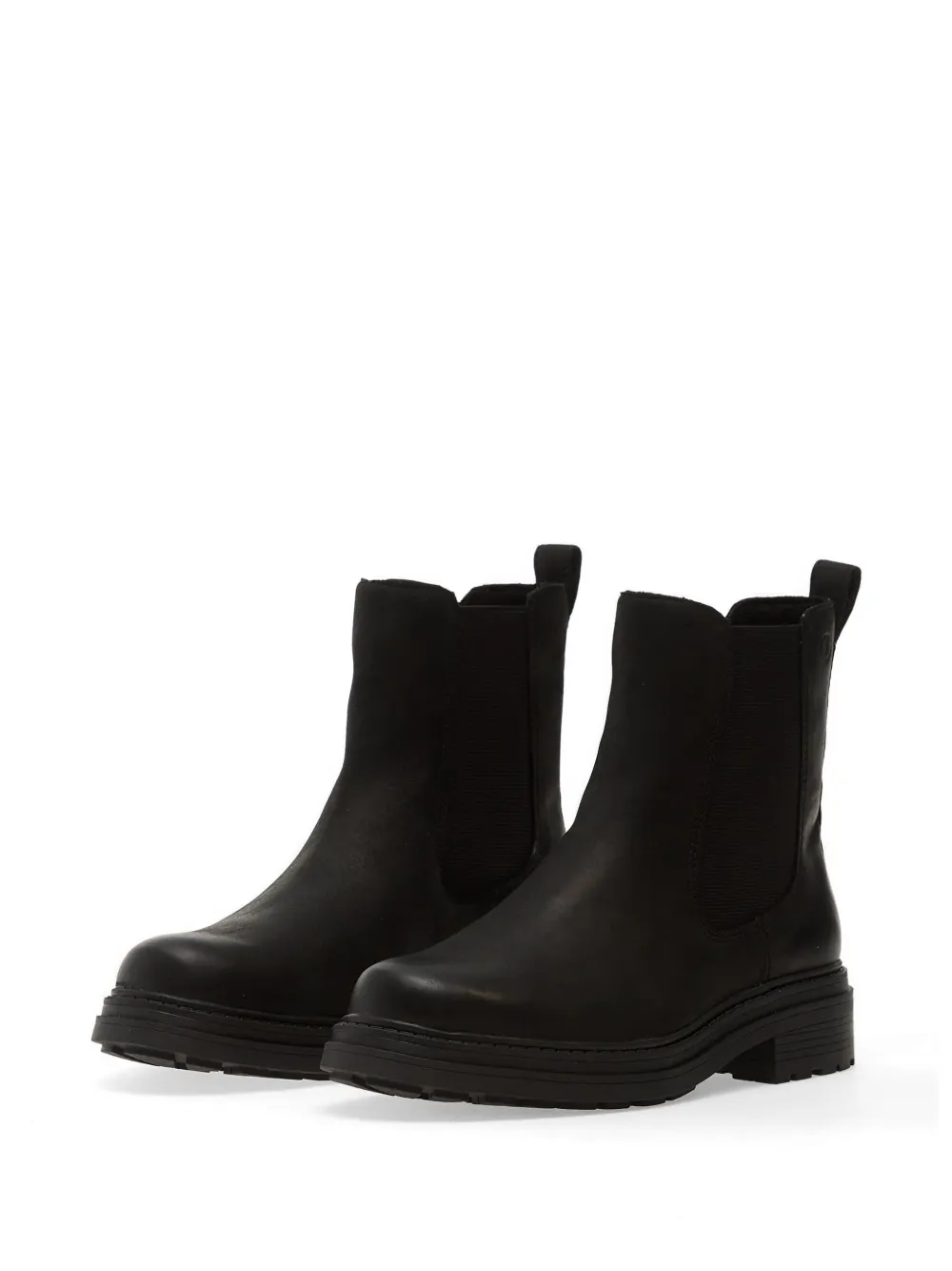 Clarks Orinoco 3 Top Elasticated-panel Chelsea Boots In Black