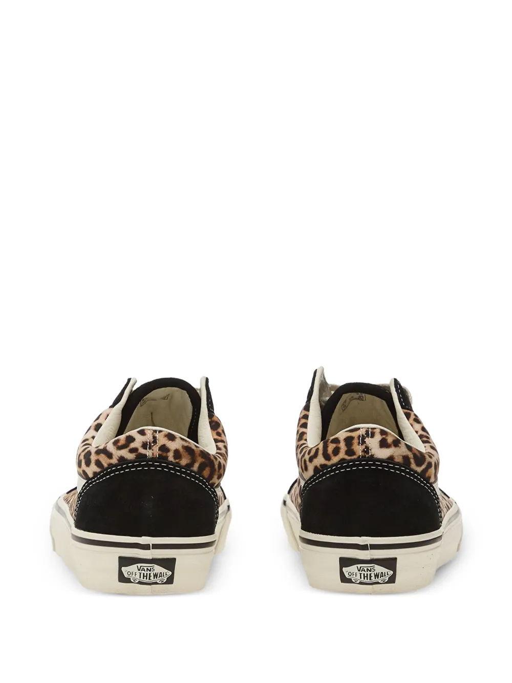Vans Old Skool sneakers met luipaardprint Zwart
